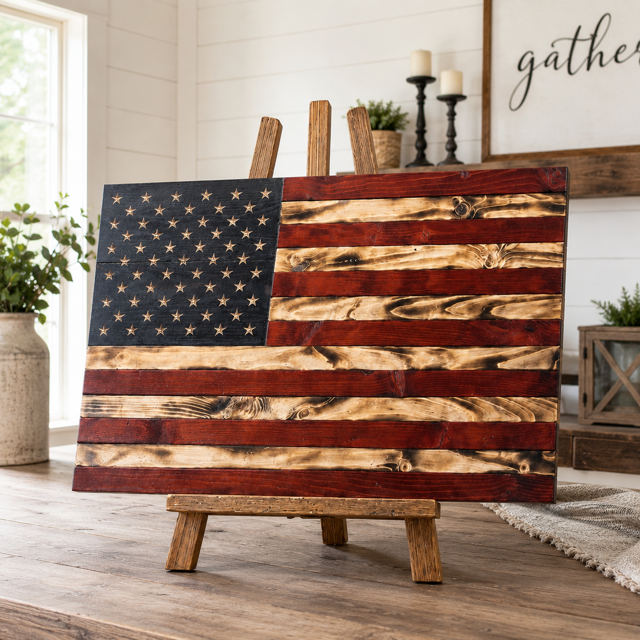 The Handcrafted USA Flags
