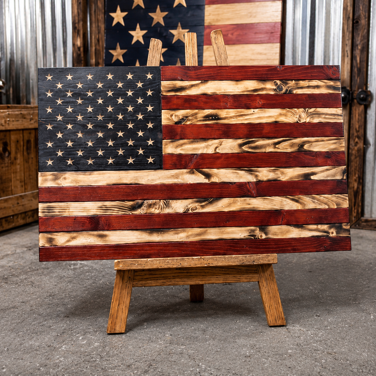 The Handcrafted USA Flags